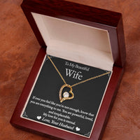 Load image into Gallery viewer, To My Wife - My Love For You Is Eternal - Forever Love Necklace
