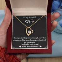 Load image into Gallery viewer, To My Wife - My Love For You Is Eternal - Forever Love Necklace
