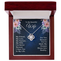 Load image into Gallery viewer, To My Wife - Love Knot Necklace
