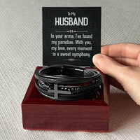 Load image into Gallery viewer, To My Husband - Cross Bracelet
