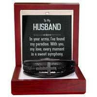 Load image into Gallery viewer, To My Husband - Cross Bracelet
