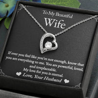 Load image into Gallery viewer, To My Wife - My Love For You Is Eternal - Forever Love Necklace

