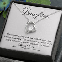 Load image into Gallery viewer, To My Daughter - Forever Love Necklace

