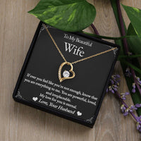 Load image into Gallery viewer, To My Wife - My Love For You Is Eternal - Forever Love Necklace
