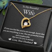 Load image into Gallery viewer, To My Wife - My Love For You Is Eternal - Forever Love Necklace

